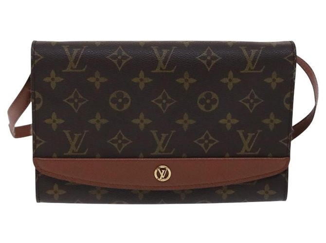 LOUIS VUITTON Monogram Bordeaux 27 Borsa a Spalla M51797 LV Auth EC965 Monogramma - vista 13