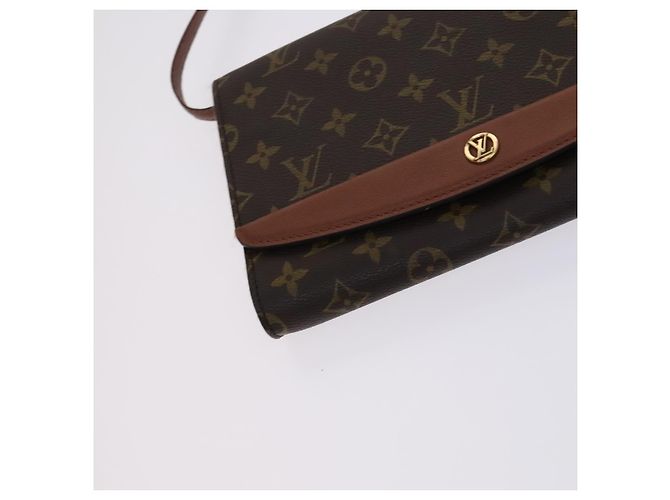 LOUIS VUITTON Monogram Bordeaux 27 Borsa a Spalla M51797 LV Auth EC965 Monogramma - vista 15