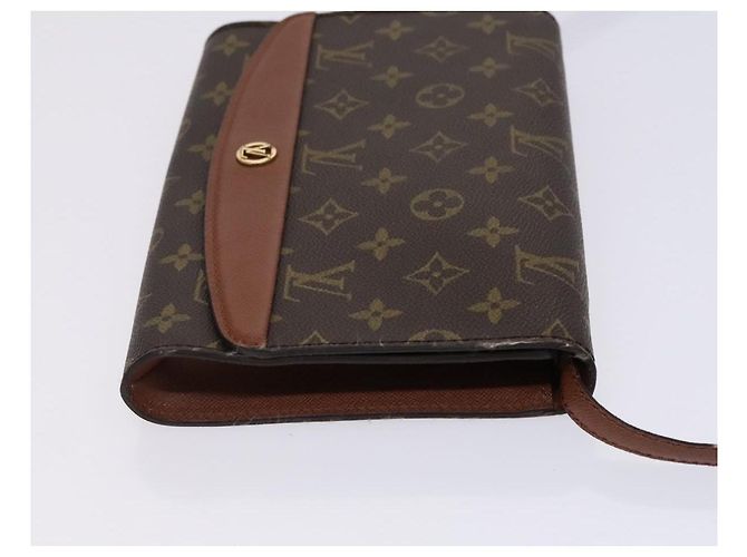 LOUIS VUITTON Monogram Bordeaux 27 Borsa a Spalla M51797 LV Auth EC965 Monogramma - vista 3