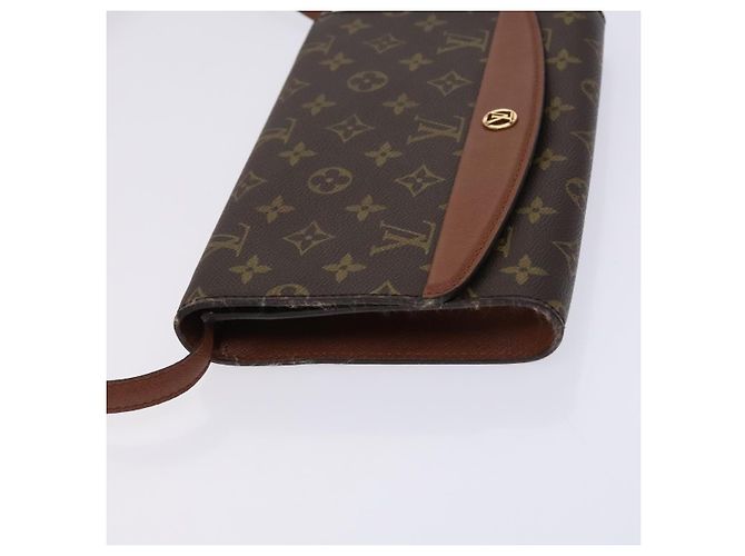 LOUIS VUITTON Monogram Bordeaux 27 Borsa a Spalla M51797 LV Auth EC965 Monogramma - vista 4