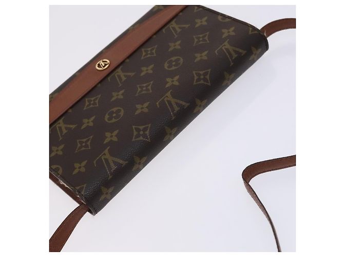 LOUIS VUITTON Monogram Bordeaux 27 Borsa a Spalla M51797 LV Auth EC965 Monogramma - vista 6