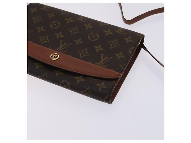 LOUIS VUITTON Monogram Bordeaux 27 Borsa a Spalla M51797 LV Auth EC965 Monogramma - vista 8