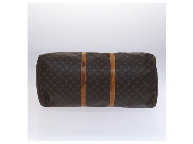 LOUIS VUITTON Monogram Keepall 60 Bolsa Boston M41422 LV Auth ep7997 Monograma - vista 5