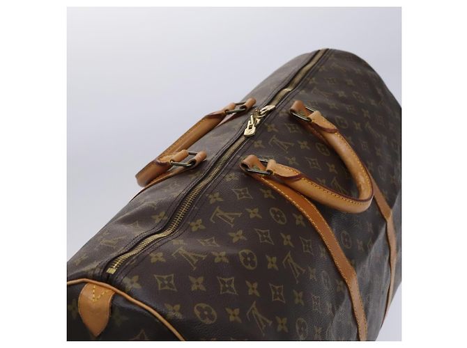 LOUIS VUITTON Monogram Keepall 60 Bolsa Boston M41422 LV Auth ep7997 Monograma - vista 6
