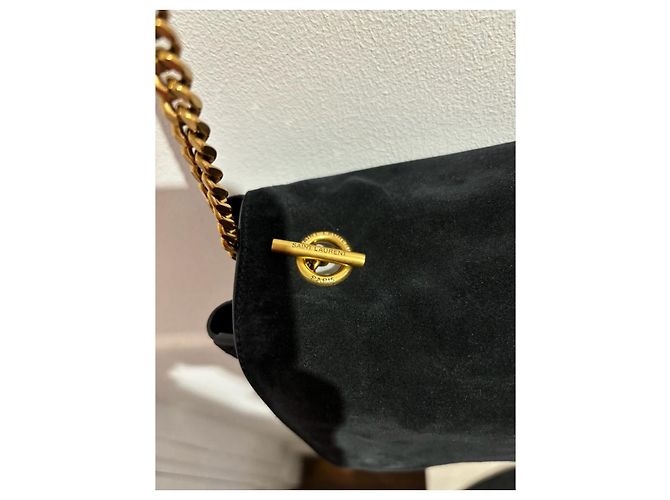 SAINT LAURENT Borse T. Pelle Nero - vista 10