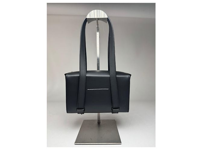 Maison Martin Margiela Borsa in pelle nera Maison Margiela Nero - vista 12