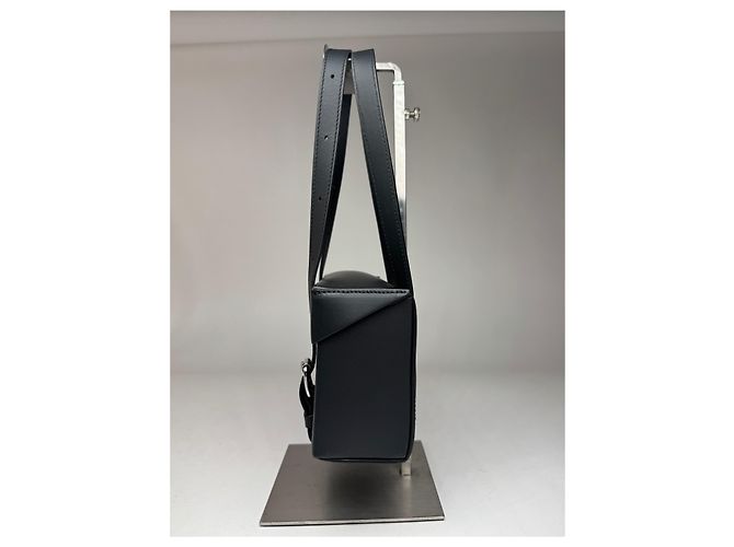 Maison Martin Margiela Borsa in pelle nera Maison Margiela Nero - vista 13