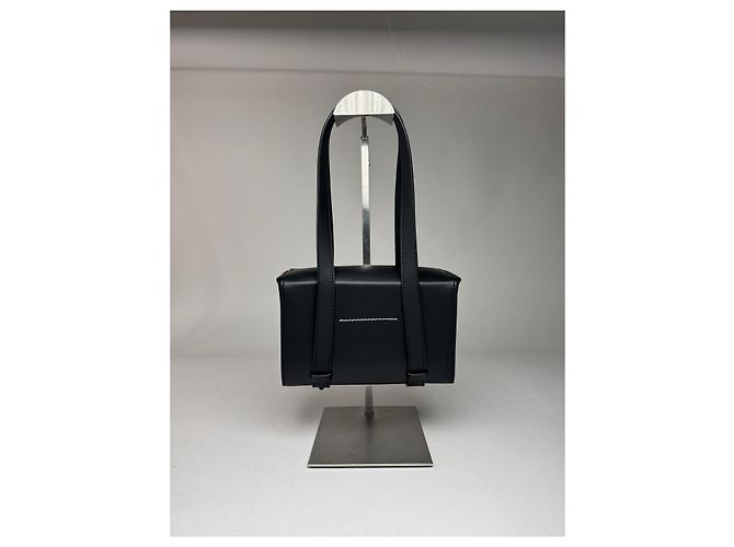 Maison Martin Margiela Borsa in pelle nera Maison Margiela Nero - vista 2