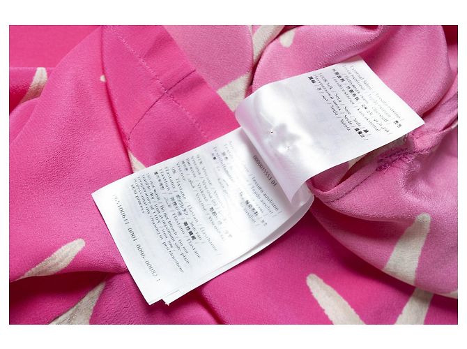Valentino Garavani, minivestido de seda con estampado de estrella de mar Rosa - vista 5