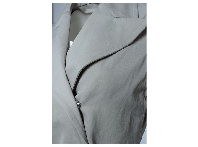 Dries van Noten, Blazer-Trenchcoat mit Gürtel - Ansicht 6