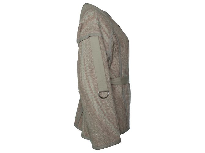 IRO, gewebte Nilran-Jacke mit Gürtel - Ansicht 4