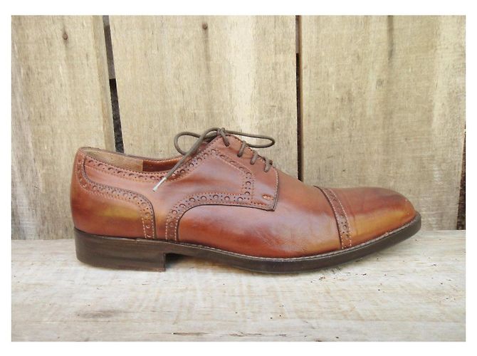 Fratelli Rosseti Scarpe Derby Fratelli Rossetti in pelle marrone chiaro - vista 2
