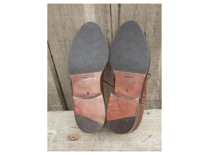 Fratelli Rosseti Scarpe Derby Fratelli Rossetti in pelle marrone chiaro - vista 6