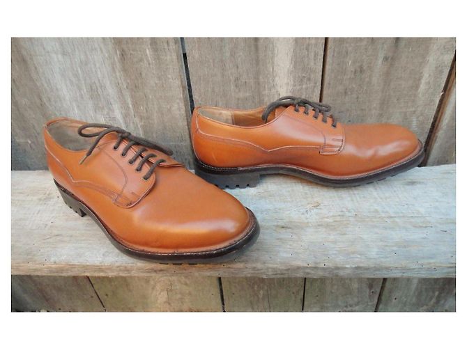 Autre Marque Derby Cheaney Neath R II in pelle marrone chiaro - vista 4