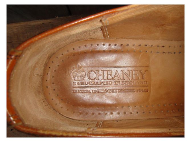 Autre Marque Derby Cheaney Neath R II in pelle marrone chiaro - vista 7
