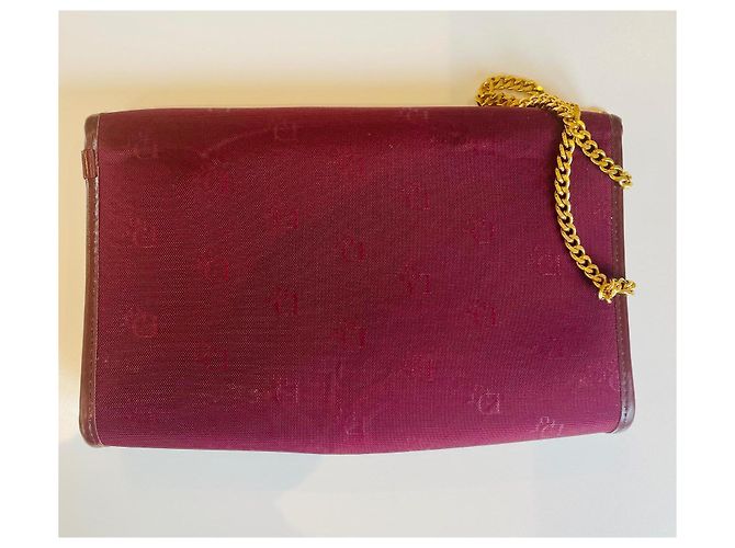 Lady Dior Borsa Dior in pelle rosso scuro Bordò - vista 4