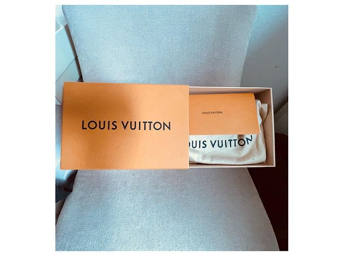 Pochette Louis Vuitton Geronimos Damier Tela e Pelle Marrone - vista 12