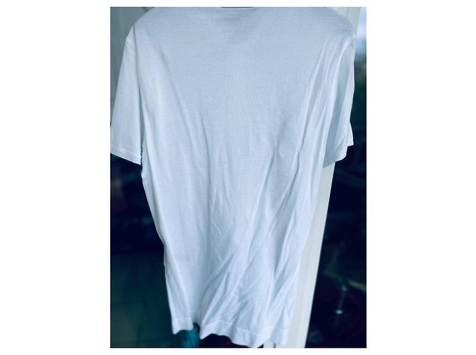 Polo Fendi de algodón blanco - vista 7