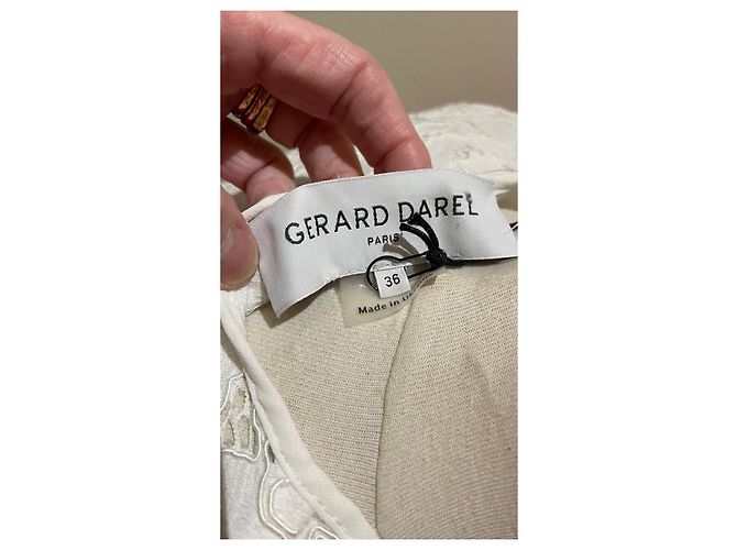 Gerard Darel Guipure Jacke Weiß - Ansicht 4