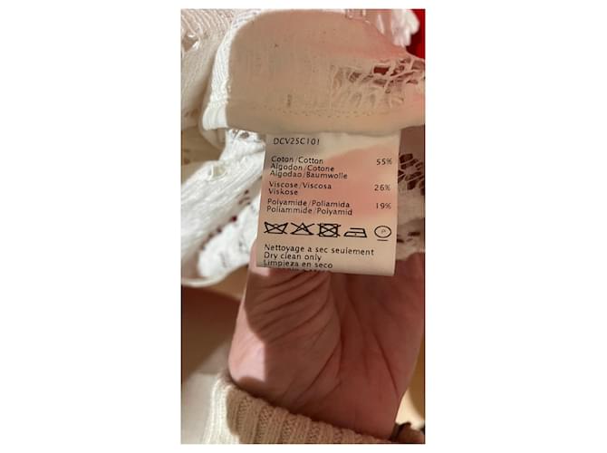 Gerard Darel Guipure Jacke Weiß - Ansicht 5