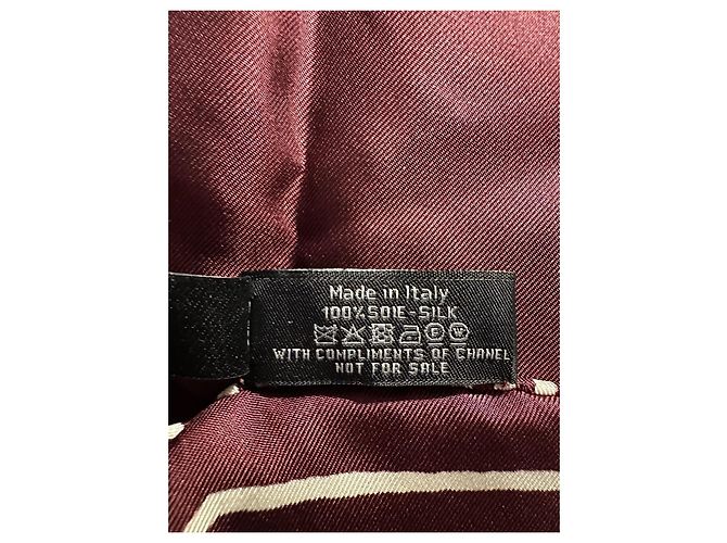 Chanel Lenços Bordeaux - vista 9