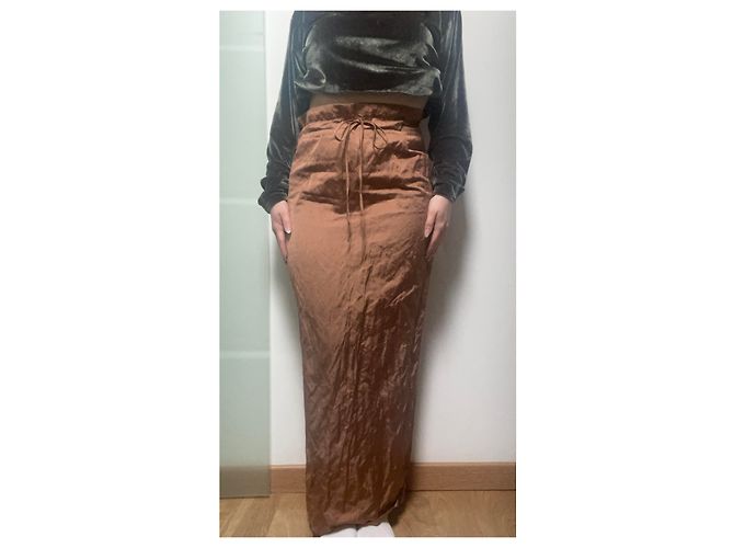 Gonna lunga marrone Jacquemus La montagne - vista 2