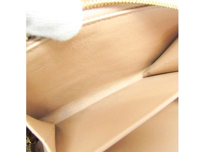 Louis Vuitton Monogram Prägung Lou Geldbörse Kamel - Ansicht 11