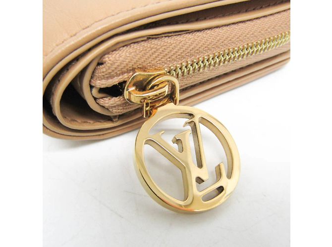 Louis Vuitton Monogram Prägung Lou Geldbörse Kamel - Ansicht 9