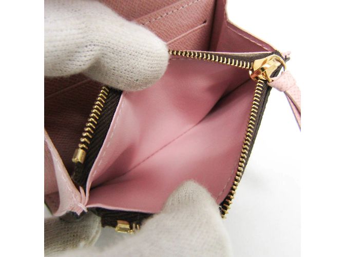 Monedero Rosalie Monogram Louis Vuitton Castaño - vista 4