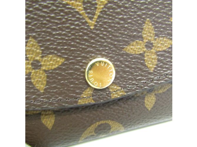Monedero Rosalie Monogram Louis Vuitton Castaño - vista 7