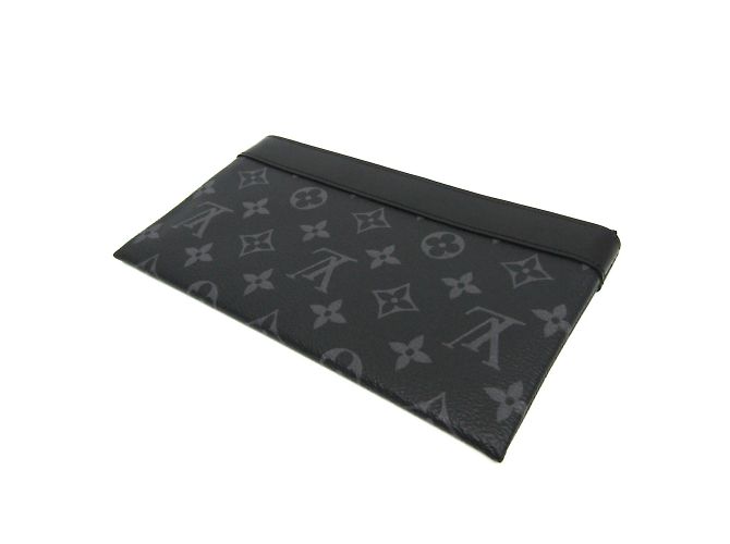 Pochette Discovery PM Monogram Eclipse Louis Vuitton M44323 Nero - vista 2