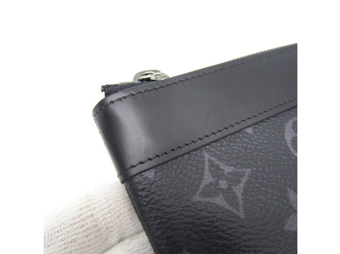 Pochette Discovery PM Monogram Eclipse Louis Vuitton M44323 Nero - vista 5