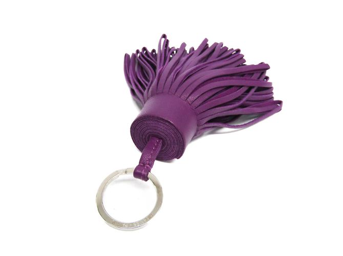 Ring Hermès Chaveiro Hermes Carmen em roxo - vista 2