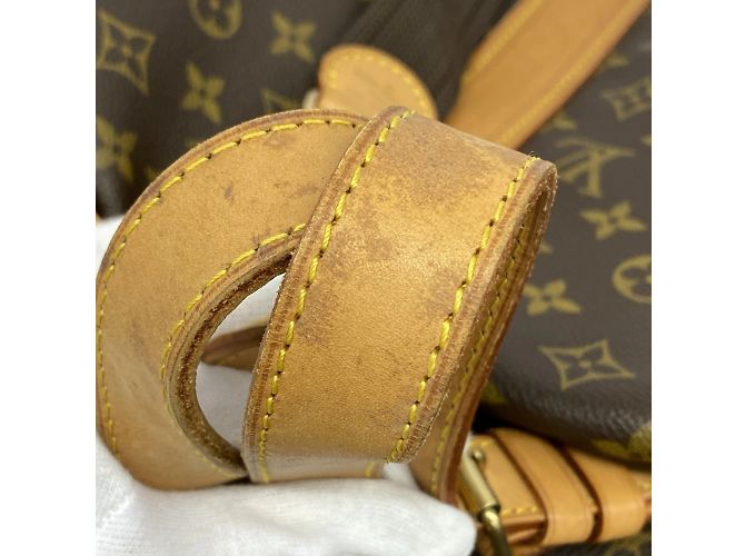 Borsa Boston Monogramma Louis Vuitton Sac Polochon M41222 Marrone - vista 6