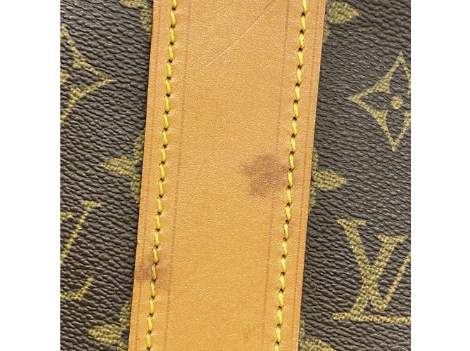 Borsa Boston Monogramma Louis Vuitton Sac Polochon M41222 Marrone - vista 7