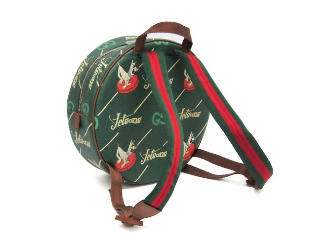 Zaino in PVC Gucci × I Jetsons Verde - vista 3
