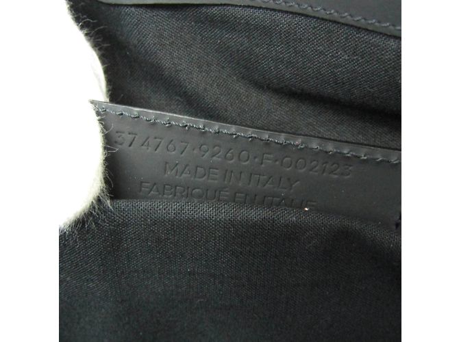 Balenciaga Tote Blu Navy 374767 Nero Bianco sporco - vista 15