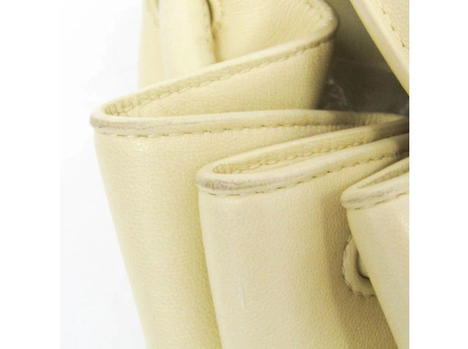 Borsa a spalla in pelle Bottega Veneta BEAK per donne Crudo - vista 10