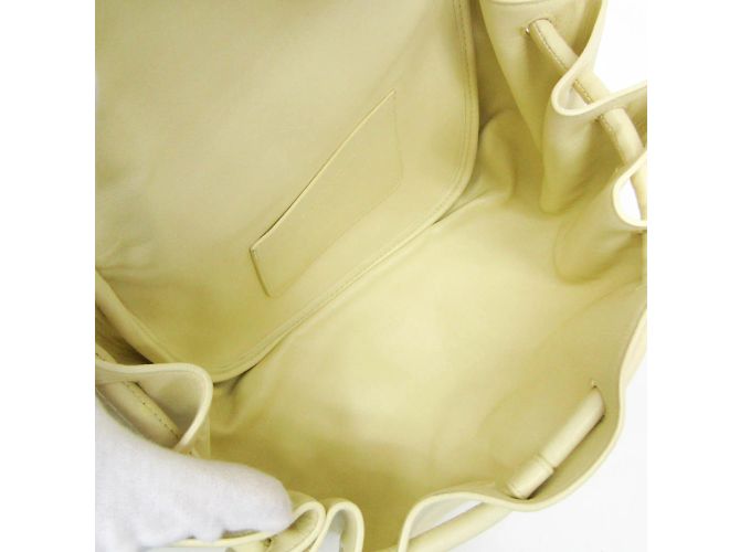 Borsa a spalla in pelle Bottega Veneta BEAK per donne Crudo - vista 3