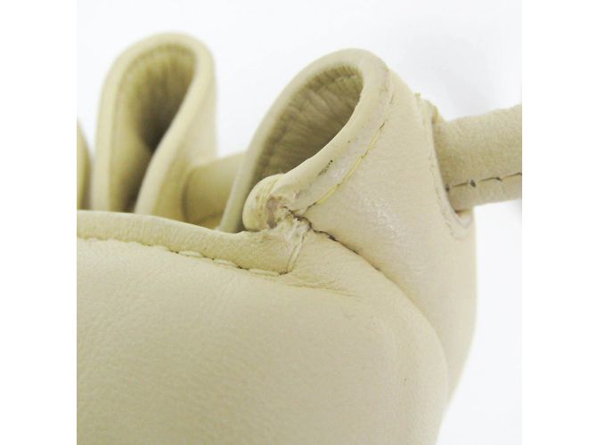 Borsa a spalla in pelle Bottega Veneta BEAK per donne Crudo - vista 8