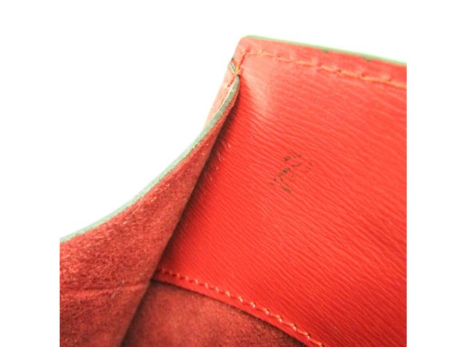 Borsa a Spalla Louis Vuitton Epi Cluny M52257 Rosso - vista 13