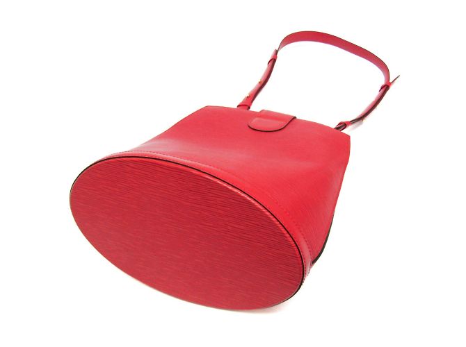 Borsa a Spalla Louis Vuitton Epi Cluny M52257 Rosso - vista 2