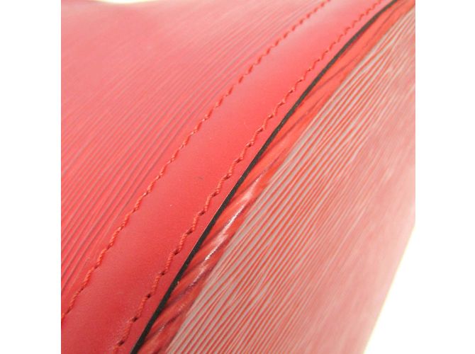 Borsa a Spalla Louis Vuitton Epi Cluny M52257 Rosso - vista 5