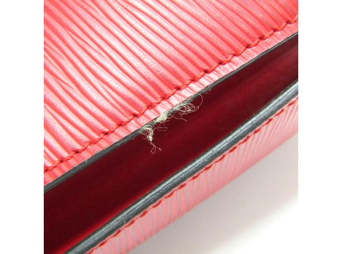 Borsa a Spalla Louis Vuitton Epi Cluny M52257 Rosso - vista 6