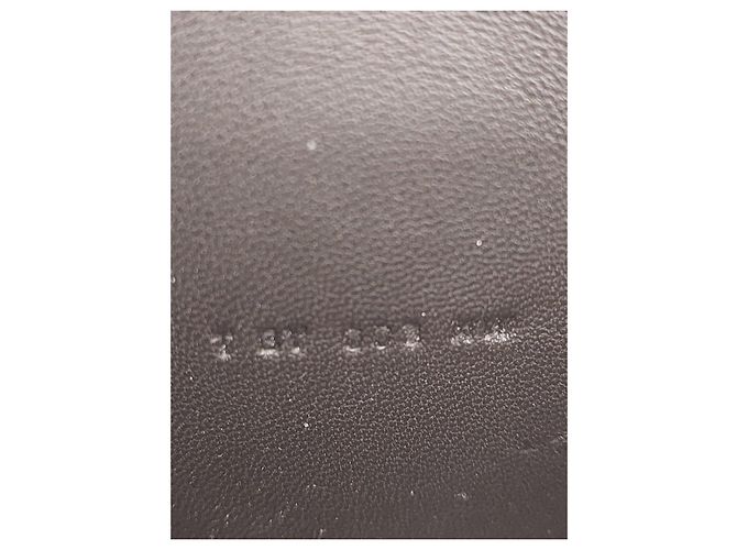 Dogon Cartera Hermès de cuero negro - vista 14