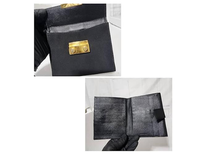 Billetera Compacta de Nylon Prada Negra Negro - vista 8