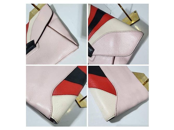 Givenchy Antigona Leather Clutch Pink/Multicolor - view 13