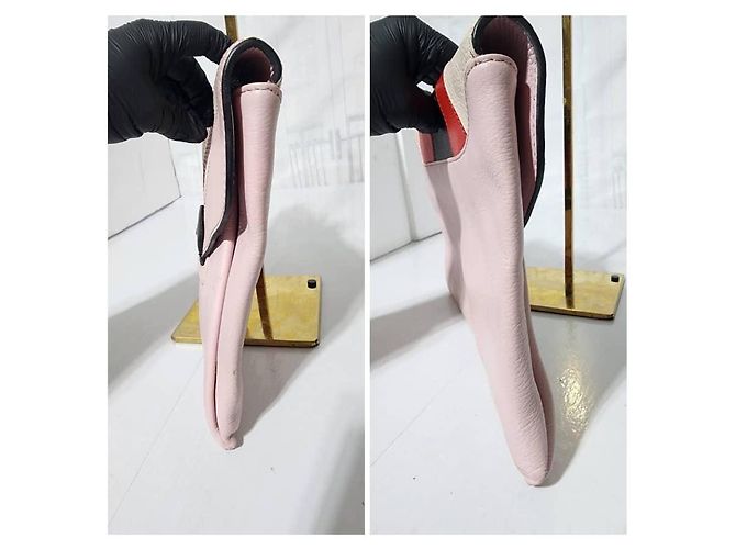 Givenchy Antigona Leather Clutch Pink/Multicolor - view 4