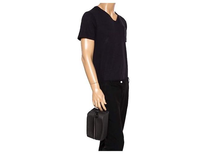 Autre Marque Pochette da viaggio/trucco Bvlgari Weekend nera Nero - vista 3