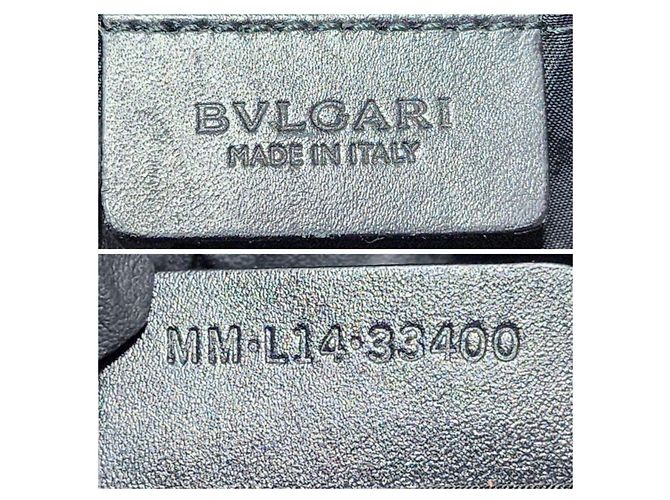 Autre Marque Pochette da viaggio/trucco Bvlgari Weekend nera Nero - vista 6